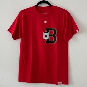 Men’s Breezy Excursion The Best Varsity Champions Tee Size Small